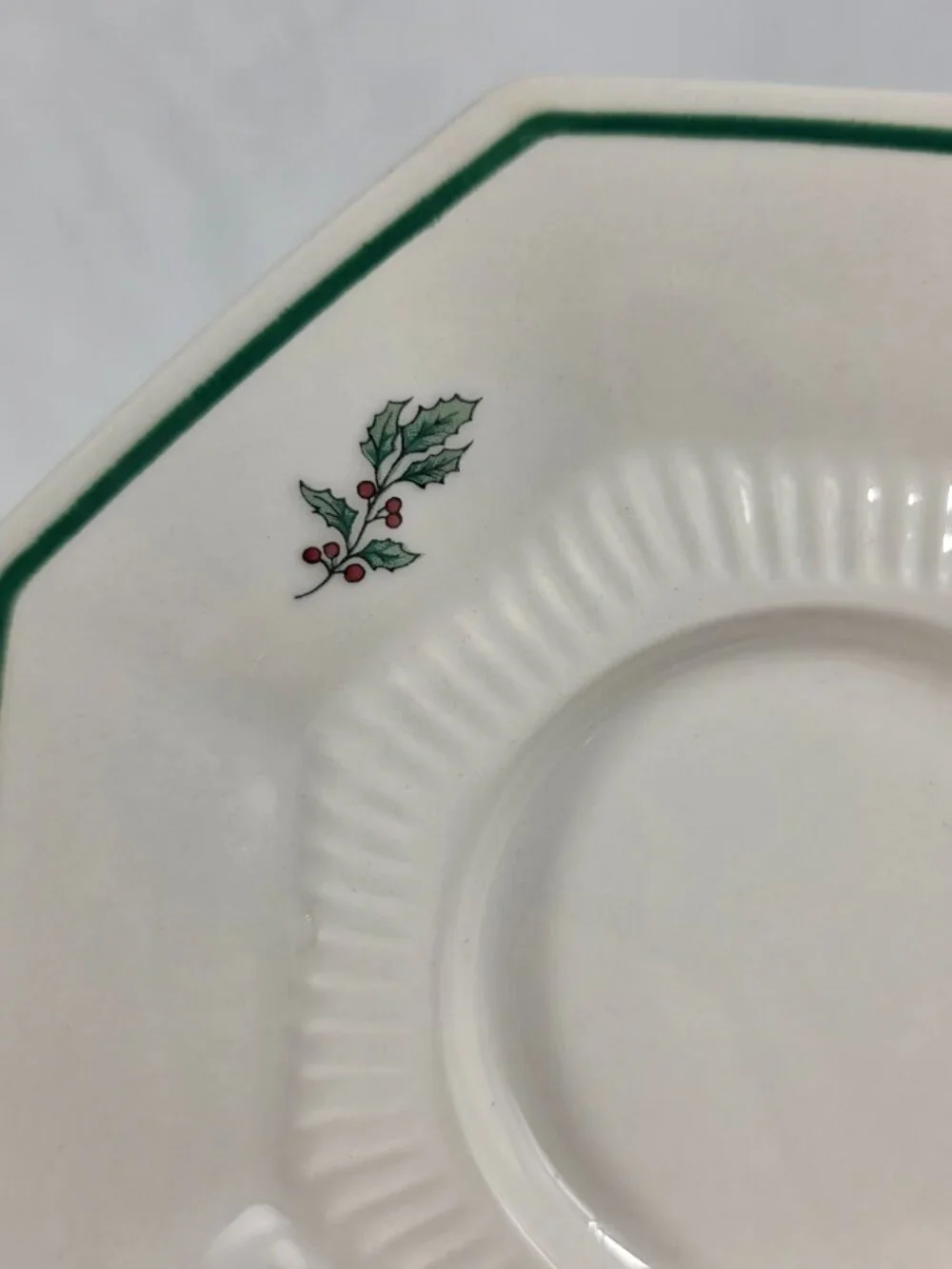 TWO Nikko Christmastime Cup & Saucer Sets White Decorated Christmas Tree